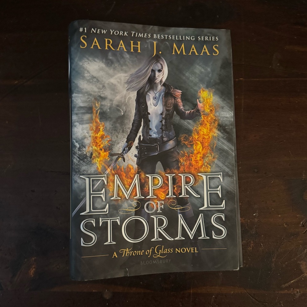 OOP DUST JACKET FOR EMPIRE OF STORMS